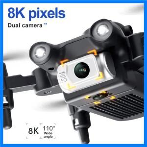 V30 미니 드론 4DRC 4K HD 카메라 WiFi FPV 장애물 회피 접이식 RC 쿼드콥터 소형 드론 헬리콥터 어린이 장