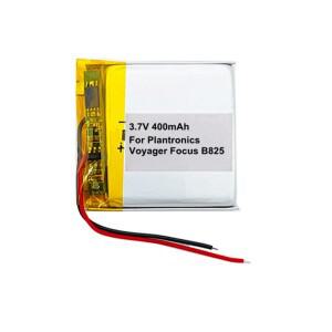 Plantronics Voyager Focus B825Voyager B825-M용 무선 헤드셋 배터리 3.7V 400mAh AHB403029