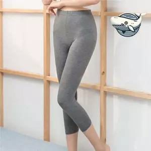 편안한 면소재 7부 레깅스 운동용 밴딩 쫄바지 요가 필라테스 홈웨어 kFv8+4HRZ