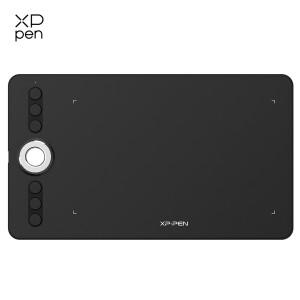 XPPen Deco 02 그래픽 드로잉 태블릿 펜 P06 무배터리 패시브 스타일러스 및 단축키 포함 8192 단계 압력