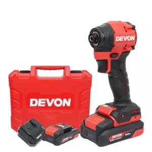 데본 충전 임팩 드라이버 5768-LI-20 컴팩트형 20v 배터리2개 세트