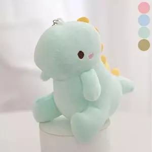 귀여운 파스텔 폭신 공룡 키링 열쇠고리 가방꾸미기 (KYR-WE80677)