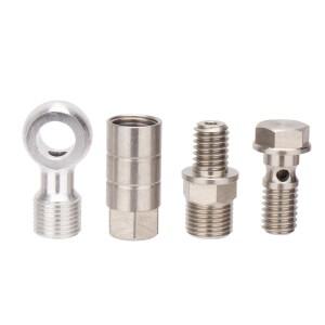 ZTTO 자전거 오일 니들 올리브 헤드 유압  브레이크 호스 커넥터 액세서리 교체용 인서트 세트 BH90 호프용