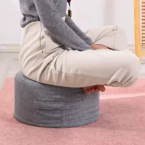 높은방석 다도 방석 바닥 키높이 스툴 카페 쿠션