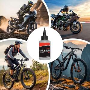 자전거 체인 윤활제 100ml 고속 건조 사이클링 기어 윤활유 야외 여행 통근용 오일