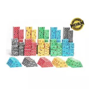 유아 상상력 건축놀이 대형 종이 블럭 벽돌장난감 어린이