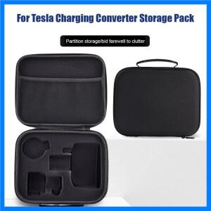 테슬라 CCS1 J1772 충전기 보관 가방 충전기 어댑터 정리함 여행용 케이스 전기차 충전 자동차 액세서리