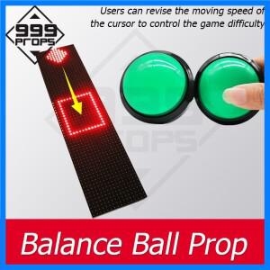 999 소품 밸런스 볼 소품 라이브 룸 이스케이프 소품 특정 시간 챔버 게임을 위해 사각형에서 커서를 제어