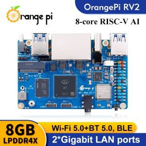 호환 Orange Pi RV2 8GB RAM RISC-V AI 개발 보드
