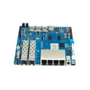 호환 바나나 파이 BPI-R4 슈트(케이스 포함) MediaTek MT7988A(Filogic 880) 쿼드 코어 Arm Corex-A73 4GB