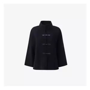 듀엘하이넥 버클 장식 코트 D254MSG557 908150