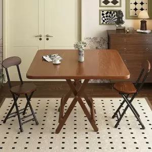 접이식 테이블 원목 공간 보조 사각 카페 주방 식탁