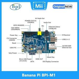 호환 바나나 파이 BPI-M1 올위너 A20  1G DDR3 메모리  안드로이드 리눅스 OS 보드  HDMI 출력  오픈 소스
