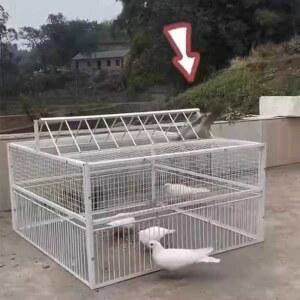 유해 조류 기 덫 참새 트랩 새 퇴치기 까치 60x60x50 잡기