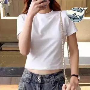 홀터넥나시 여름 데일리 루즈핏 크롭티 활용도 높은 기본