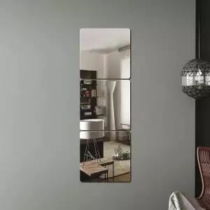 벽걸이거울 벽 에 붙이는 안전 아크릴 거울 3p 세트 안전거울 부착식거울 벽걸이거울 벽거울 붙이는거울