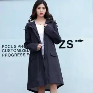 남자우비 메이레인 남녀공용 레인코트 휴대용 등산 비옷 네이비 남자레인코트