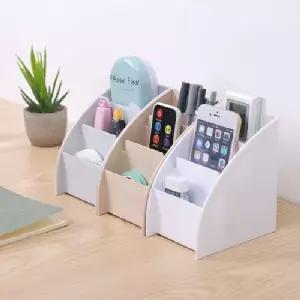 화장품 정리함 필기구 거치대 수납함