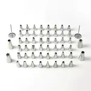 파이핑팁 데코레이션 베이킹 깍지 52종 꽃받침 모양파이핑팁 파이핑깍지