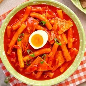 [대한떡볶이] 무가 들어간 대한떡볶이 4팩 (보통맛/매운맛) 외 분식 튀김