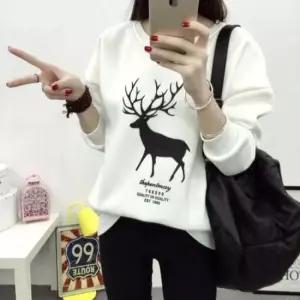 맨투맨 루돌프 맨투맨 성탄절 크리스마스 긴팔 티셔츠