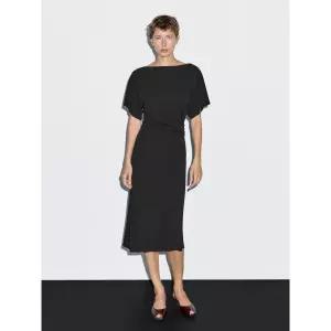 마시모두띠 브랜드관 셔링 디테일 니렝스 원피스 066315088001101763