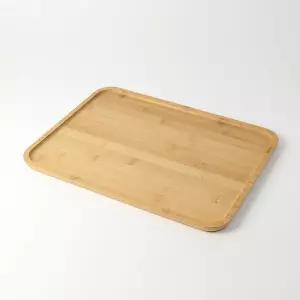 나무쟁반 대나무 사각 우드트레이(40x30cm) 우드쟁반