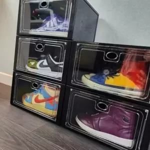 ( )투명 조립식 슈케이스 신발보관함 콜렉터 수납함