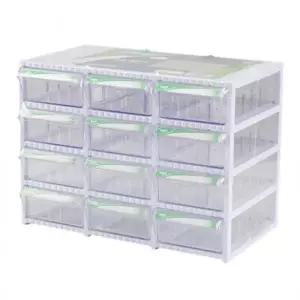 ( )서랍형 수납함 부품 자재 사무정리 서랍장 다용도 투명 케이스 펜트리