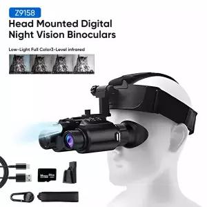 사냥을 적외선 고글 야간 낚시 산불 4K 야간 투시경 고글 을 8X 디지털 줌 600m 3500mAh