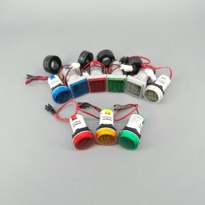 TOMZN LED 듀얼 디스플레이 AC 앰프 볼트 디지털 전압 전류 측정기