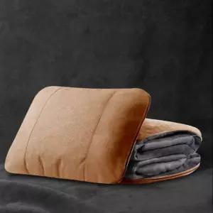 담요 쿠션이불 휴대용 캠핑 포근한 낮잠 사무실