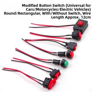 자동차 및 오토바이 개조용 ABS 소재의 경적 스위치 접촉 링 7개 세트