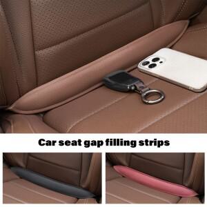 플러그인 카시트 틈새 채우개 탄성 폴리우레탄 차단 스트립 범용 블로커 낙하 방지 액세서리