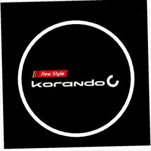 D21 뉴스타일코란도C호환 로고 매립형 LED 도어라이트