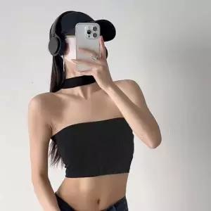 여성 3컬러 필라테스 헬스 요가 홀터넥 스포츠 나시티 홀터넥나시