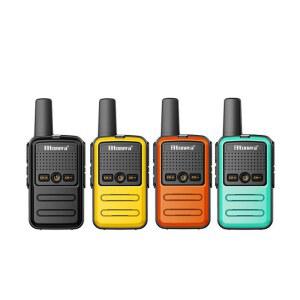 양방향 송수신기 워키토키 무전기 Orange 생활무전기 라디오
