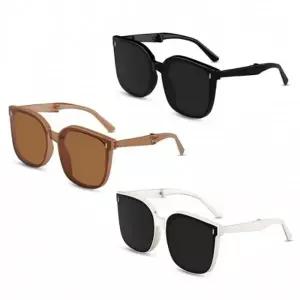 오버사이즈 편광 패션 선글라스 접이식 폴딩 선그라스 전용케이스포함_24382193