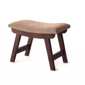 소나무 풋스툴 신발장 낮은의자 원목체어 패브릭 29cm 높이