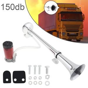 범용 공기 경적 펌프, 시끄러운 자동차 트럭 차량 기차 오토바이 사이렌 멀티 톤 클랙슨 압축기, 12V
