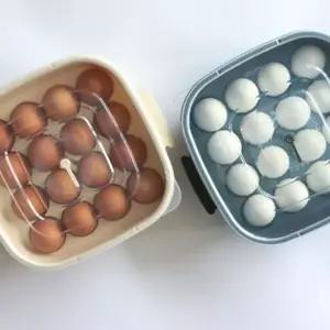 구입날짜 표시기능 16구 계란보관 납작 트레이 케이스_24383240