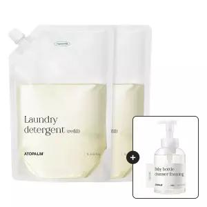 [아토팜][1+1] 아기 세탁세제 리필 1L [증정]젖병 세정제 500ml