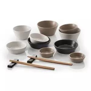 14P 홈세트 2인 그릇세트 담음공방 식기 접시 도자기 식기세트 홈세트 반찬그릇세트