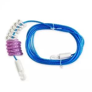 코팅 빨래줄 6M 세탁물 건조줄 가벼운건조대 옥상빨래줄 원룸빨래줄 세탁줄