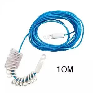 코팅 빨래줄 10M 옷가지만들기 가벼운건조대 옥상빨래줄 원룸빨래줄 세탁줄