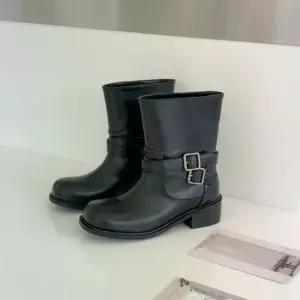 겨울 여성화 통굽 워커 신상 로우힐 힐 발목 봄신발