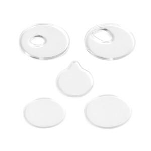 실리콘 쿠션 앞 유리 칩 수리 키트 A1A3A4A5A6A7A8Q5Q7R8TT 접착 필름 용 레인 라이트 센서 젤 패드