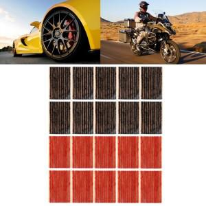 타이어 수리 플러그, 튜브리스 고무 씰링 스트립, 펑크 복구, 자동차 오토바이 100x3mm