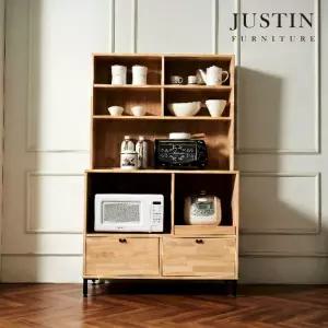 포레노 러버우드 원목 홈카페 광파 렌지대(1000)