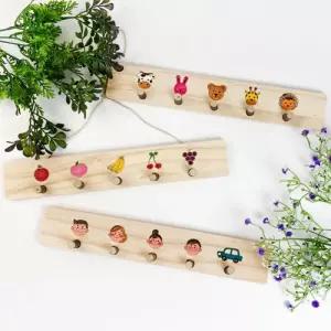 (TD) (집콕) 우드 마스크 보관걸이 만들기-1인세트(3종 중 택1)